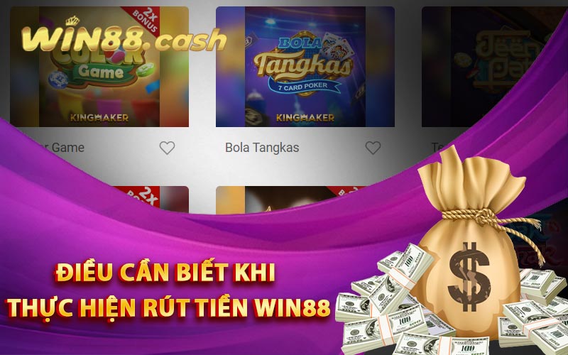 Rút Tiền Win88 - Hệ Thống Nhà Cái Xử Lý Trong Nốt Nhạc 2 Những điều cần biết khi thực hiện rút tiền Win88